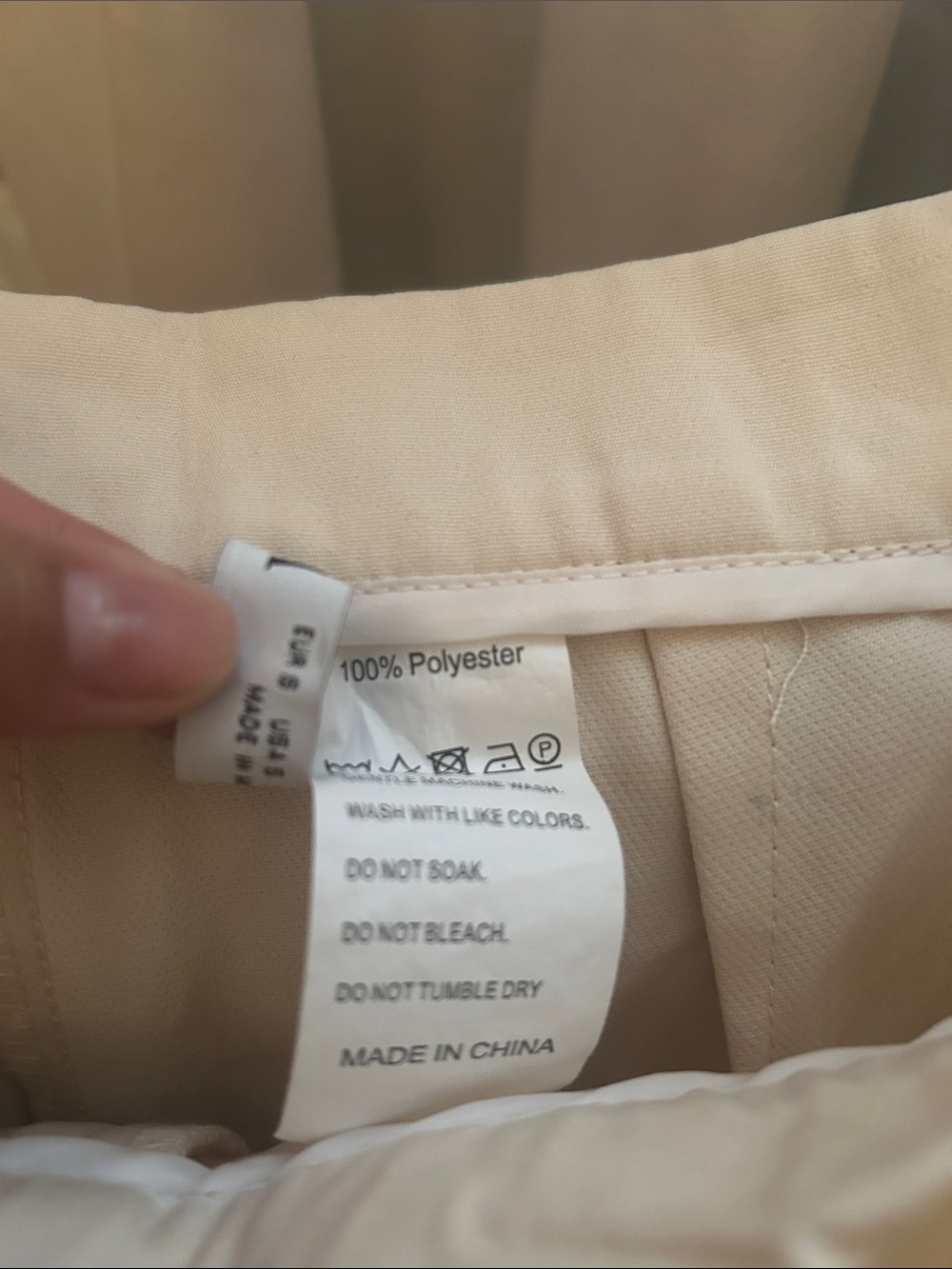 Zara Cream Strapless Buttoned Jumpsuit Set - Picture 14 of 14